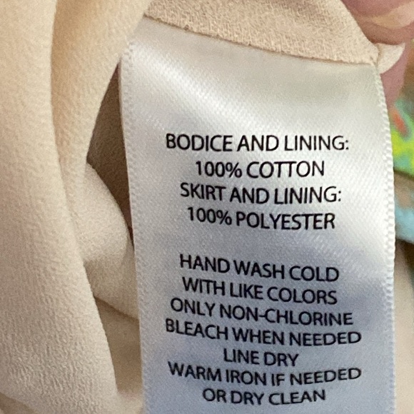 Kenji Crochet Boho Beach bohemian long Maxi Dress Blue Pink Yellow Size 12 - Picture 15 of 15